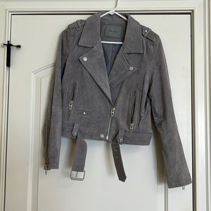 BlankNYC Morning Suede Moto Jacket NWOT